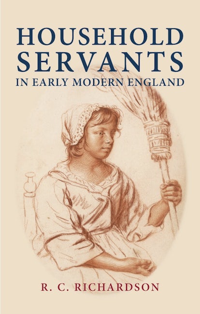 Book cover image for Household servants in early modern England ISBN: 9780719068959
